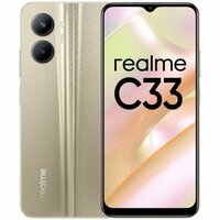 Смартфон Realme C33 4/128GB Gold/Золотой